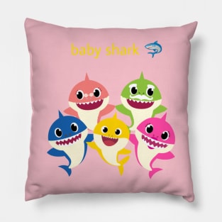 Baby Sharks Pillow