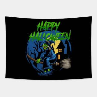 Halloween Witch 1.1 Tapestry