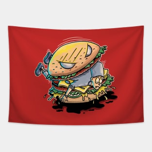 burger hungry Tapestry