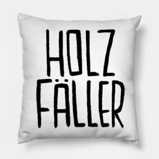 Holz, Holzfaeller, Holzfäller Pillow