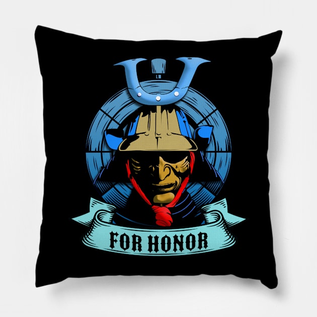 FOR HONOR Pillow by theanomalius_merch