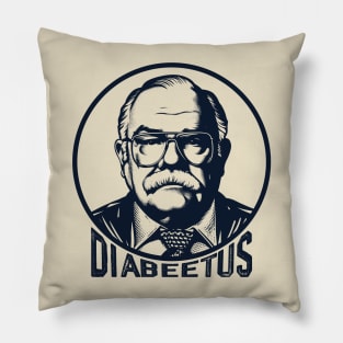 Diabeetus - Wilford Brimley Fan Art Pillow