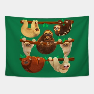 Sloths Tapestry