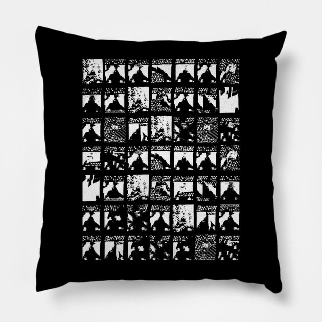 Death Grid Pillow by Ac Vai
