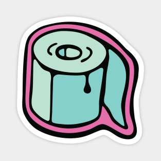 2020 Toilet Paper Roll illustration Magnet