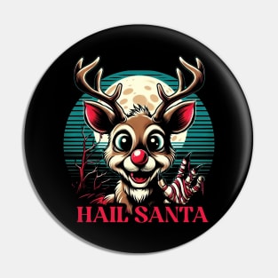 Hail Santa Pin