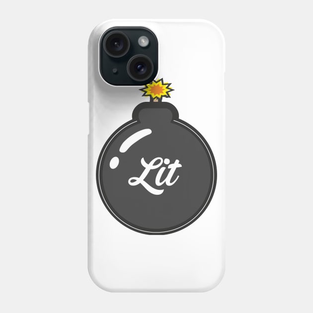 Lit Phone Case by camojeda89@gmail.com