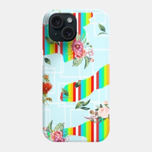 Colorful flowers Phone Case