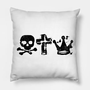 Urban Gospel Street Art Inspirational Christianity Wear Pillow