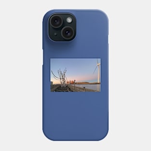 Sunset on the River Blyth Phone Case