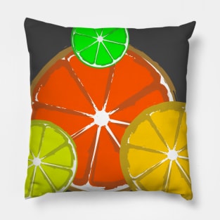 citrus fruits Pillow