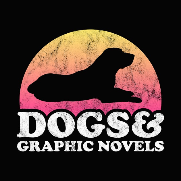 Dogs and Graphic Novels Gift by JKFDesigns