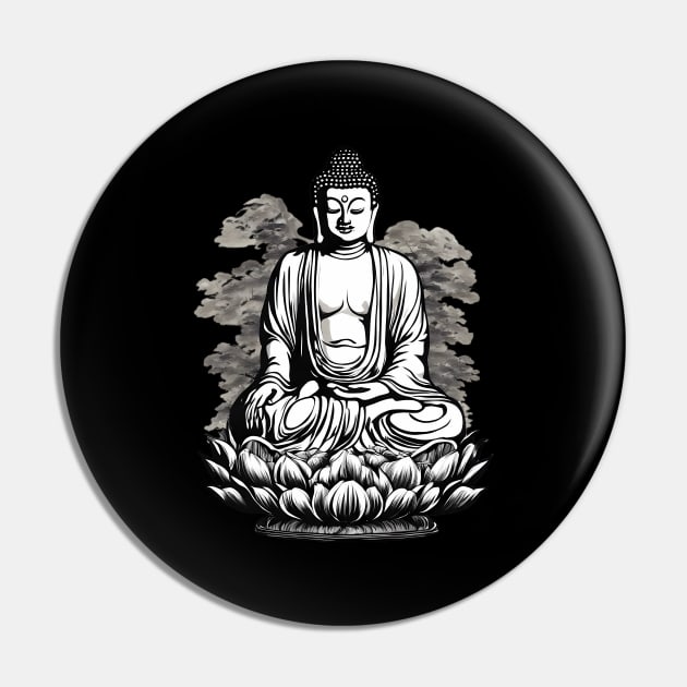 Tibetan Buddhism Pin by animegirlnft