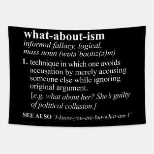 Whataboutism Funny Meaning Tapestry