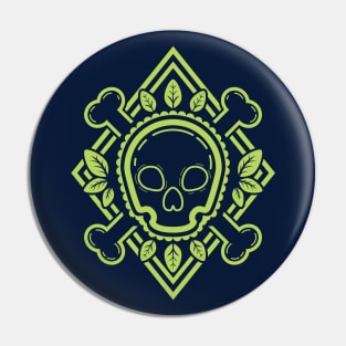 Skull Light Version Pin