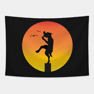 Karate kid Tapestry