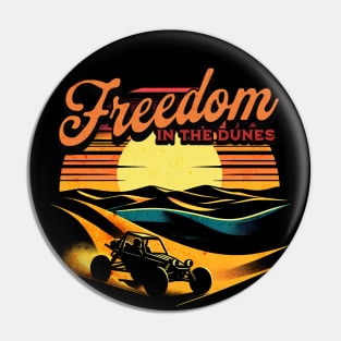 Freedom in the Dunes Sand Buggy Design Pin