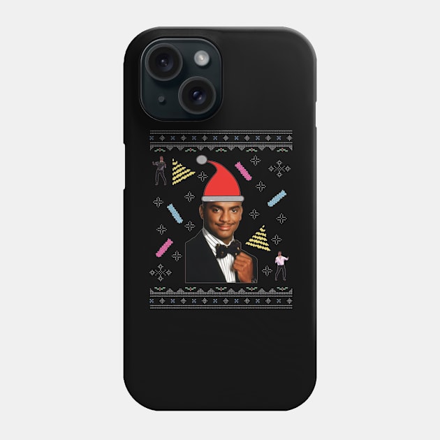 Fresh Prince Of Bel Air Carlton Dance Christmas Knit Pattern Phone Case by box2boxxi