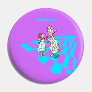 Alice Chess Pin