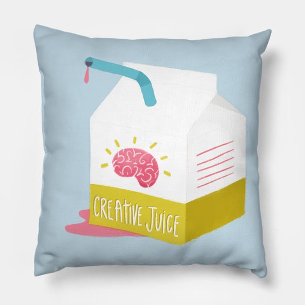 Creative Juice Pillow by Maia Fadd