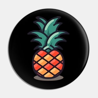 Simple Pineapple, Love Fruits Pin