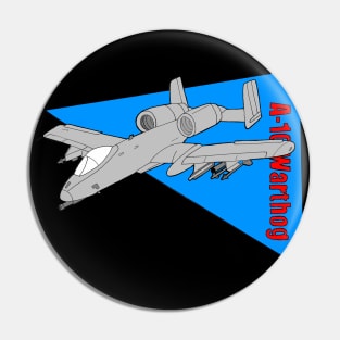 A-10 Warthog Airplane Pin