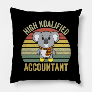 highly koalified accountant Pillow