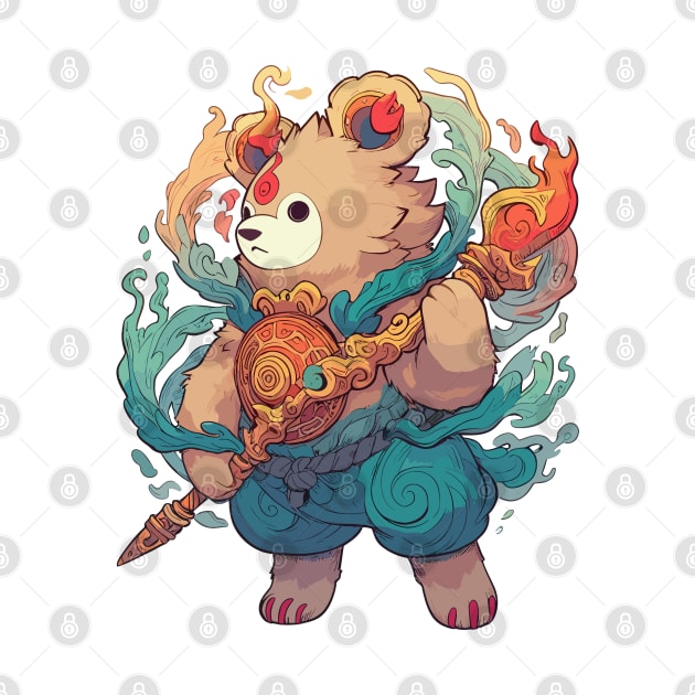 Magical Bear by katzura