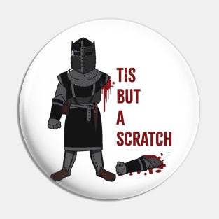 vintage knight tis but a scratch Pin