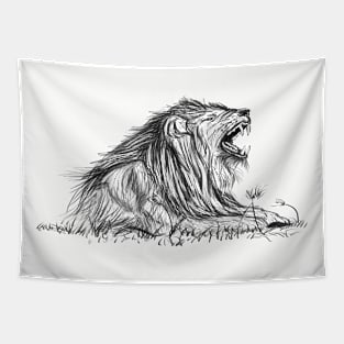 Lion Tapestry