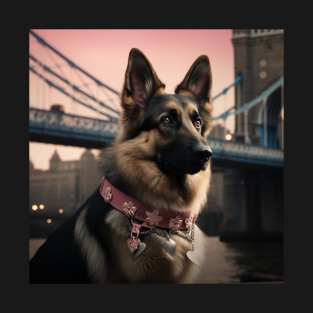 German Shepherd In London T-Shirt