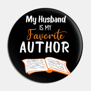 Husband  Author Book Writer Outfit Book Writer Pin