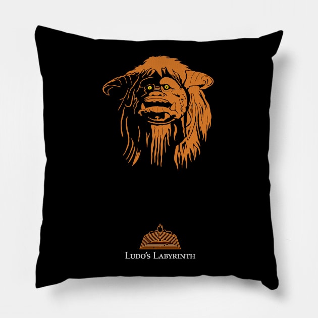 Ludo's Labyrinth Pillow by Center St. Apparel