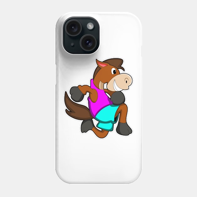 Horse at Runnig Phone Case by Markus Schnabel