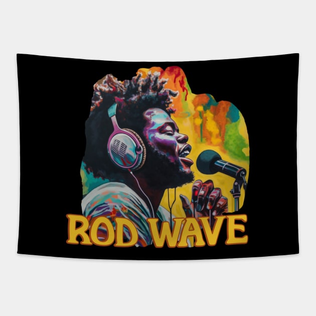 ROD WAVE PRAY FOR LOVE Tapestry by Pixy Official