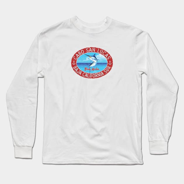 Cabo San Lucas, Baja California Sur, Black Marlin - Cabo San Lucas - Long  Sleeve T-Shirt