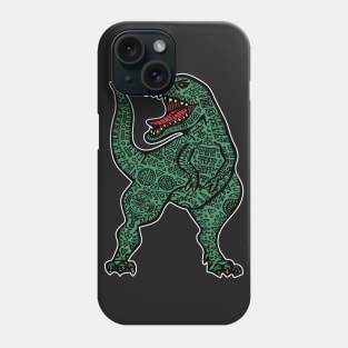 Tattooed T-Rex Phone Case