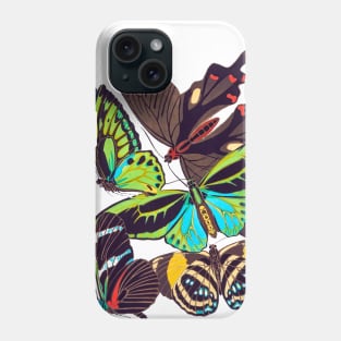 Butterflies Watercolor #1 Phone Case