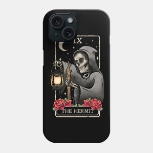 The Hermit Tarot Card Occult Witchcraft Esoteric Goth Gothic Phone Case