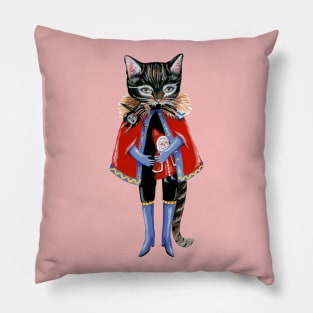 Yule cat Pillow