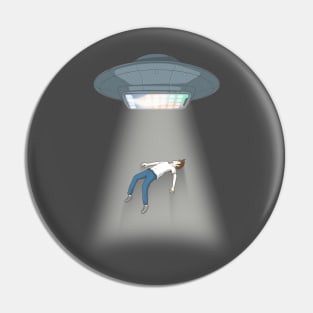 UFO Abduction Pin