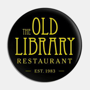 The Old Library Logo Pin