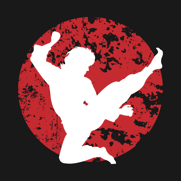 Kung Fu Martial Arts T-Shirt by TSHIRT PLACE