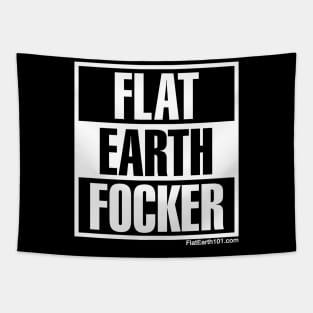 Flat Earth Focker Tapestry