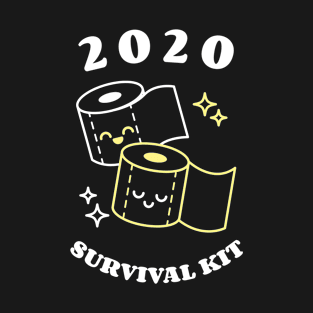 Funny 2020 Survival Kit Design T-Shirt