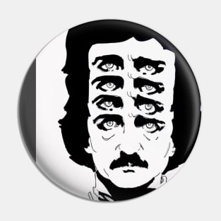 Edgar Alien Poe Pin