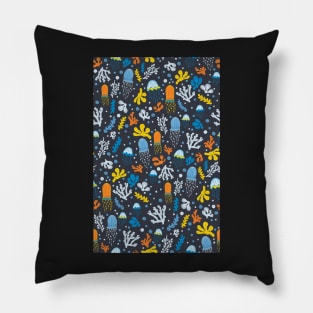 Seaweed and Jelly Fish Pillow