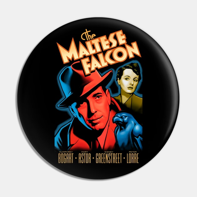The Maltese Falcon Pin by parashop
