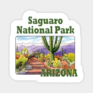 Saguaro National Park Arizona Magnet