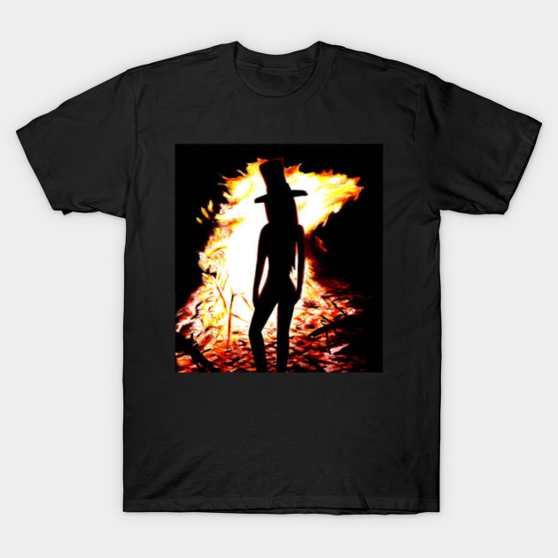 burning witch shirt
